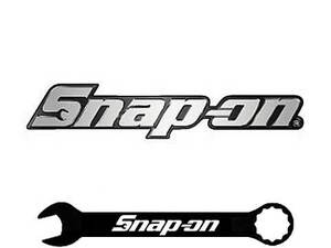 Snap-on（スナップオン）ロゴ ステッカー「CHOROME LOGO DECAL」