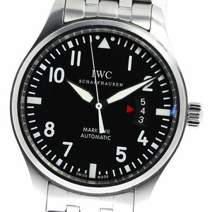 IWC SCHAFFHAUSEN IW326504 パイロットウォッチ マークXVII デイト 自動巻き メンズ 保証書付き_805979