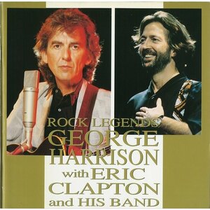 送料無料！The Beatles_George Harrison with Eric Clapton／ジョージ・ハリスン1991年日本公演プログラム+半券付き