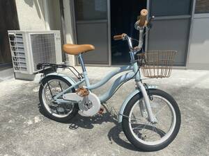 子供用自転車　女子　美品　引き取り限定　16インチ　ほぼ新品