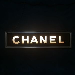 幻 非売品 ビンテージ CHANEL シャネル エルメス ルイヴィトン バッグ ディスプレイ 店舗 什器 照明 看板 ライト ネオン サイン クロック