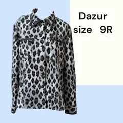 No.189 (♡)Dazur  レオパード柄薄手ジャケット