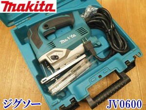 〇 makita マキタ ジグソー JV0600 電気のこぎり 電気ノコギリ ノコギリ のこぎり 鋸 電のこ 電ノコ 切断機 ケース付き 100V No.2929