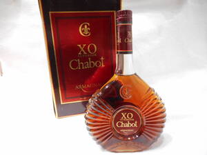 ◇古酒　洋酒　Chabot XO SUPERIOR シャボー スペリオール ARMAGNAC アルマニャック 700ml ブランデー 未開栓　箱入り