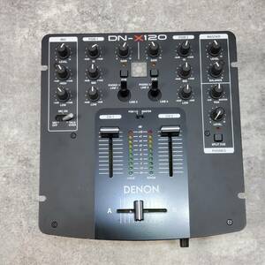 DENON 【men1645D】 デノン DJミキサー DN-X120 DJ機器 中古 通電確認済み 音楽 HM