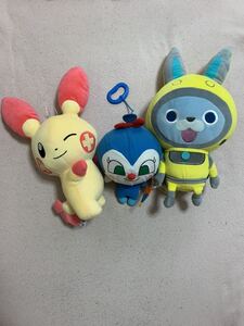 ポケットモンスター　でっかいぬいぐるみ　プラスルマイナン　妖怪ウォッチUSAピョンぬいぐるみ　コキンちゃん