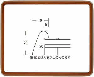 隅丸傾斜 サイズ800X394mm