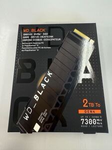 WesternDigital WD_BLACK SN850X 2TB PCIe Gen4 M.2 SSD WDS200T2XHE-EC 未開封品です