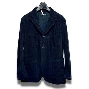 美品 ENGINEERED GARMENTS エンジニアードガーメンツ Bedford Jacket 8W Corduroy コーデュロイ ベッドフォード ジャケット ブラック S