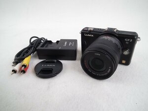 ☆ Panasonic パナソニック LUMIX DMC-GF2 ミラーレス一眼レフ 3.5-5.6/14-42 動作確認済 中古 240407B9147