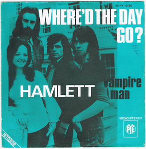 ●HAMLETT / VAMPIRE MAN [FRANCE 45 ORIGINAL 7inch シングル グラムロック 試聴]