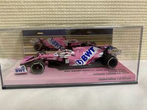 1/43 RACING POINT RP20 サクヒールGP セルジオ　ペレス　初優勝　2020