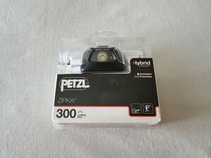 廃盤未開封 PETZL ZIPKA ペツル ジプカ ランプ E093GA00 ブラック　// ヘッドランプ 最大300ルーメン E黒色