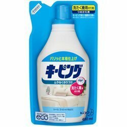 【花王】洗たく機用キーピング　つめかえ用　480ｍｌ ×5個セット