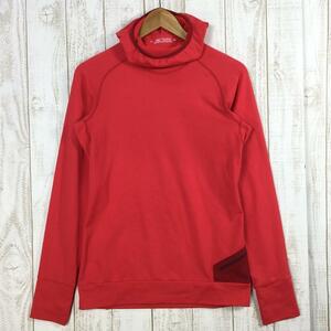 WOMENs S アークテリクス ヴァーティス フーディ Vertices Hoody プルオーバー ARCTERYX 9492 レッド系