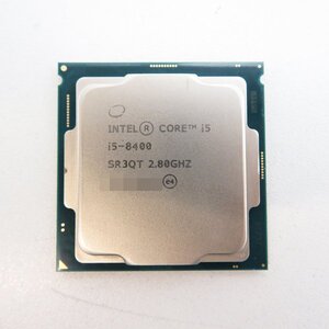 〇Intel Core i5 8400【SR3QT/2.80GHz/LGA1151/6コア6スレッド/CPU】