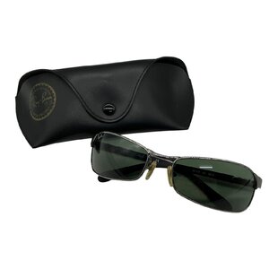 Ray-Ban レイバン RB3149 004 59□18 サングラス メガネ 眼鏡 イタリア製 シルバー×ブラックカラー グレーレンズ ケース付き ④