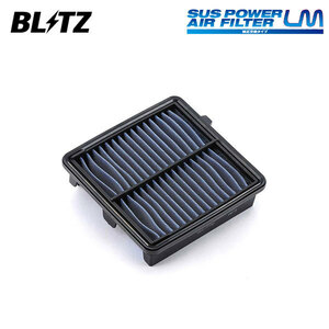 BLITZ ブリッツ サスパワー エアフィルター LM SH-77B フィット GE8 H19.10～H25.9 L15A FF 17220-RB0-000