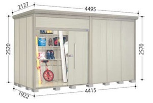 送料無料地域有 タクボ物置　タクボ　物置　ミスター　Mr.トールマン　ダンディ　標準屋根　一般型　JN-4419