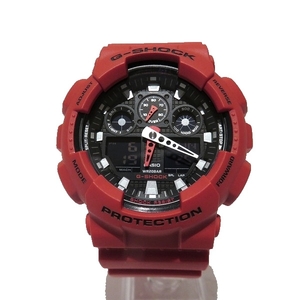 カシオ G-SHOCK GA-100B-4AJF クォーツ 時計 腕時計 メンズ 美品☆0336