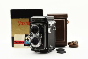 4074 【難あり品(ジャンク）】 YASHICA YASHICAFLEX Model AS TLR 6x6 Film Camera ヤシカ ２眼レフカメラ ２眼レンズ 0920