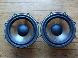 ■ DIATONE / PW-2706BM ■ Pair of Woofer for DS-1000HR 6ohms ウーファー 左右ペア 音出しOK