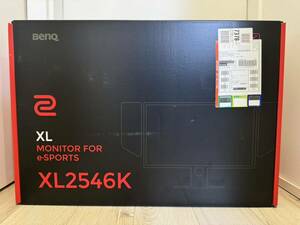 BenQ ZOWIE XL2546K ゲーミングモニター (24.5型/フルHD/240Hz/0.5ms/DyAc+/小さめ台座/新筐体デザイン/新型液晶パネル採用) 美品