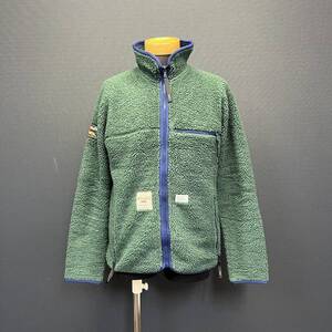 WTAPS 2008AW POLAR BOA JACKET ダブルタップス 2008AW ポーラー ボア ジャケット size S グリーン フリースジャケット