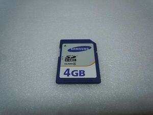 ◆夏の大感謝祭◆SDHCカード SAMSUNG 4GB カードのみ