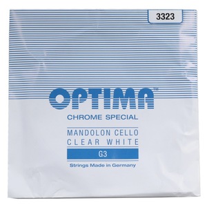 Optima Strings G3 3323 CLEAR WHITE 3弦 バラ弦 マンドロンチェロ弦