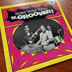 VAN GELDER刻印 丸紺 PRESTIGE USオリジナル盤 疾走するSPEAK LOWを聴け！RICHARD GROOVE HOLMES『THE GROOVER』ソウルジャズ名盤 爆音NM