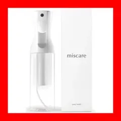 miscare ミスケア スプレーボトル 霧吹き クリア 白色 300ml