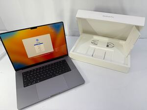 Apple Mac Book Pro 2023 16インチ M2チップ 12コアCPU 19コアGPU SSD512GB メモリ16GB SPG MNW83J/A A2780 中古品