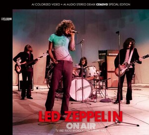 LED ZEPPELIN / ON AIR : TV AND RADIO BROADCASTING EUROPE 1969 =CD&DVD SPECIAL EDITION= [直輸入盤 1CD+1DVD 新品]