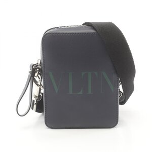 ヴァレンティノ・ガラヴァーニ VLTN ブランドオフ Valentino Garavani レザー ショルダーバッグ 中古 メンズ