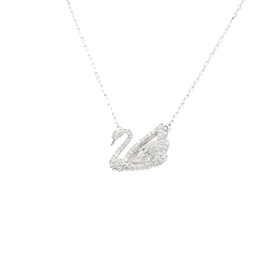 【新品未使用正規品】スワロフスキー SWAROVSKI ネックレス 5514421 レディース ダズリングスワン Dazzling Swan シルバー