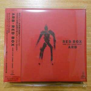 4988002223527;【2CD+8cmCD】A.R.B. / RED BOX ARB LIVE(1980-1990)　VIZL-8