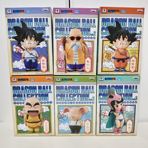 DRAGON BALL COLLECTION ドラゴンボールコレクション 孫悟空 クリリン 亀仙人 ウーロン チチ vol.2 vol.3 フィギュア セット BANPRESTO