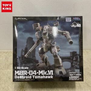 1円〜 ARCADIA 1/60 超時空要塞マクロス MBR-04-Mk.VI 重装砲撃型 トマホーク