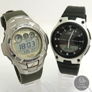 1円～ 腕時計 まとめ売り2点 CASIO カシオ Gショック G-7100 スタンダード AW-80 ◆送料600円(近畿)～◆～2/4(火)終了 質屋-10566