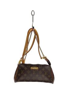 LOUIS VUITTON◆エヴァ_モノグラム・キャンバス_BRW/PVC/ブラウン/M95567//