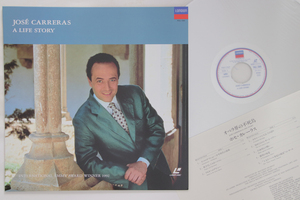 LASERDISC Jose Carreras A Life Story POLL1069 LONDON /00500