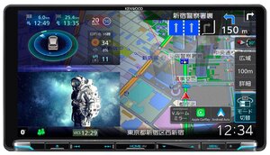 MDV-M911HDL ケンウッド カーナビ 彩速 9インチ 「Apple CarPlay」「Android Auto」対応 ワイヤレスミラーリング インダッシュモデル