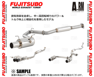 FUJITSUBO フジツボ オーソライズ A-RM+c (ステンレス+カーボン) レヴォーグ VNH FA24 R3/11～ (270-63725