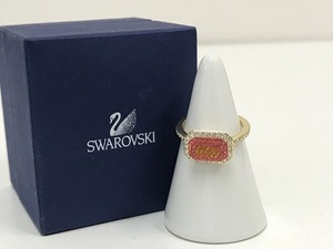 スワロフスキー SWAROVSKI 華やかで美しい輝き 上品でエレガントなお洒落の魅力 キレイめコーデと相性抜群 リング指輪52 約11号