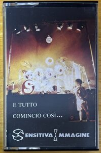 ■SENSITIVA IMMAGINE / E Tutto Comincio Cosi... (1978年作/伊産Prog/Genesis系) ※伊盤Cassette Tape【 自主制作 S.I. 001 】1978年発売