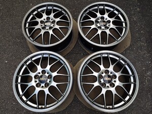 現行品 鍛造 BBS RG-R DB ダイヤモンドブラック 18インチ 7.5J+45 RG738 PCD114.3 5穴 4本