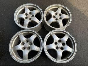 マツダ RX-7 FD3S 純正 17×8J / 17×8.5J +50 114.3 5H 4本セット 