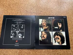 ビートルズ LET IT BE アナログ盤　LPレコード THE BEATLES AP-80189 同梱可能