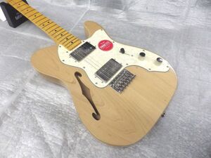 Squier by Fender スクワイヤー by フェンダー Classic Vibe ‘70s Telecaster Thinline テレキャスター シンライン　エレキギター 3.4kg